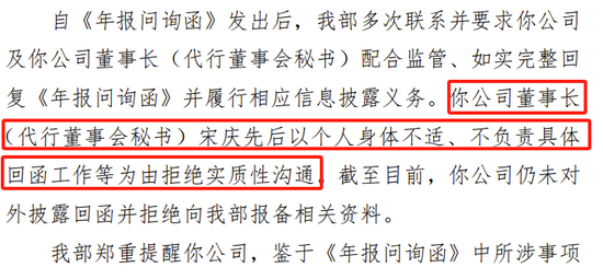 罕见！董事长拒绝与深交所实质性沟通，2023年亏损12亿  第2张