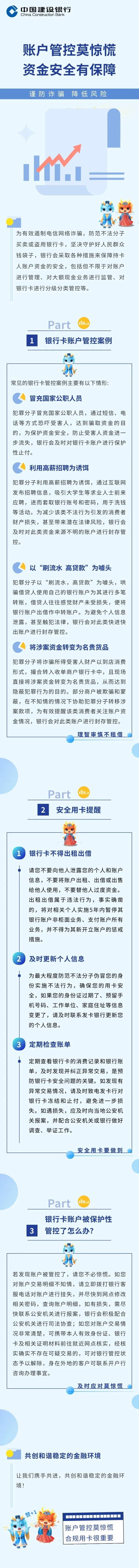 建行“开讲啦”丨账户管控莫惊慌 资金安全有保障