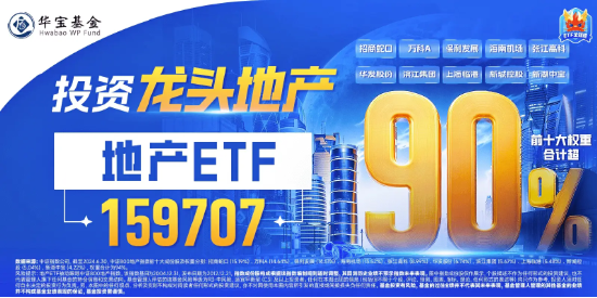 积极信号显现，“招保万”逆市走强，地产ETF（159707）拉升1%！机构：二手房市场转入企稳阶段  第3张