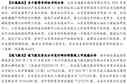 【华安机械】周观点 |持续推荐政策线，关注设备更新  第24张